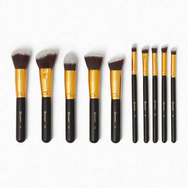BH Cosmetics Sculpt and Blend Fan Faves 10-Piece Brush Set